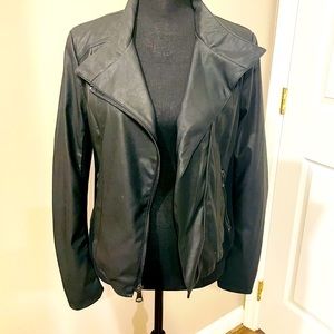 Marc New York Black Faux Leather Jacket